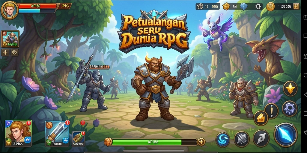 Tampilan gameplay API66 yang menakjubkan dan penuh petualangan.