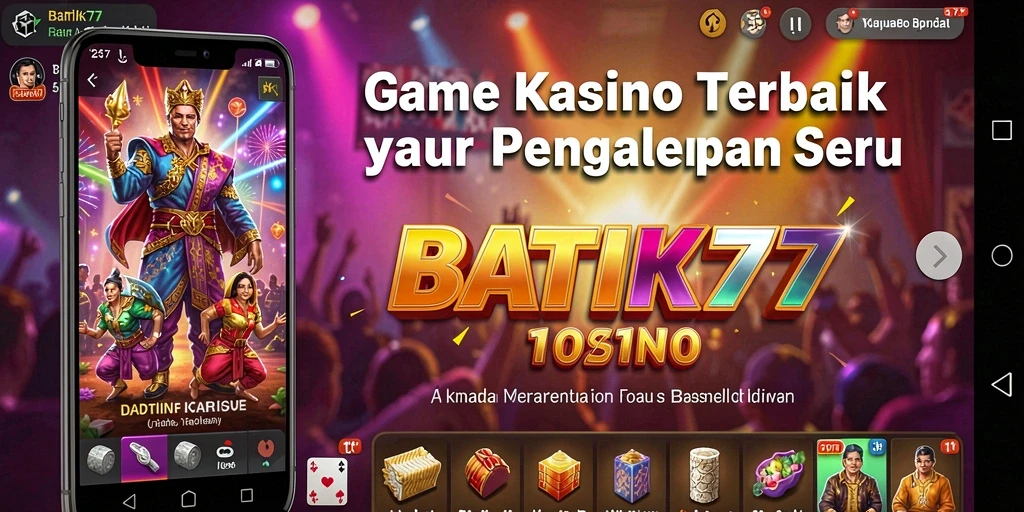 Screenshot gameplay Kasino BATIK77 menampilkan aksi seru dan menarik.