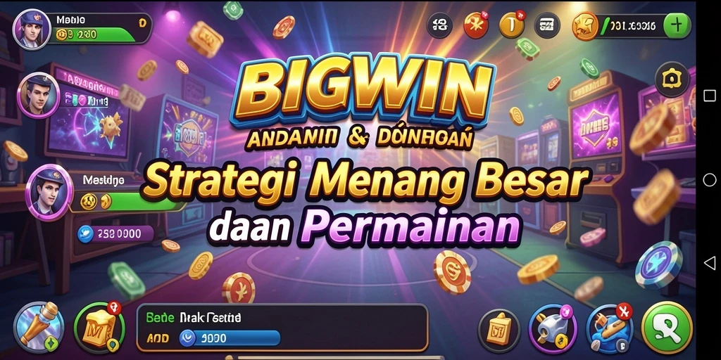 Tangkapan layar gameplay menunjukkan strategi seru di BIGWIN.