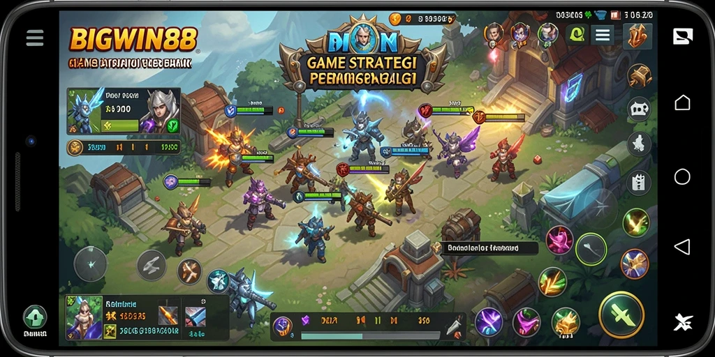 Tampilan menarik dari gameplay SLG di BIGWIN88