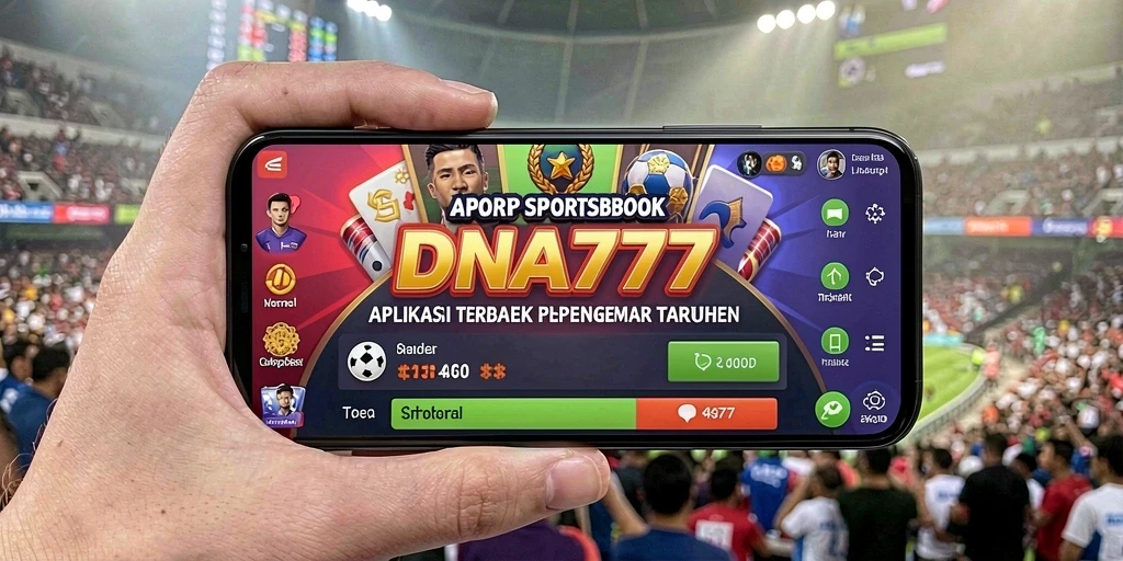 Screenshot DNA777 menampilkan antarmuka pengguna dalam taruhan olahraga yang menarik.