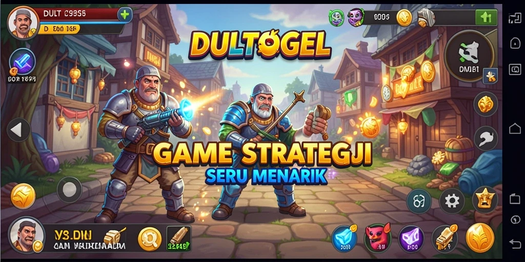 Tangkapan layar dari gameplay seru DULTOGEL