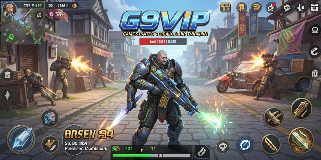 Tampilan gameplay G9VIP yang penuh strategi dan tantangan.