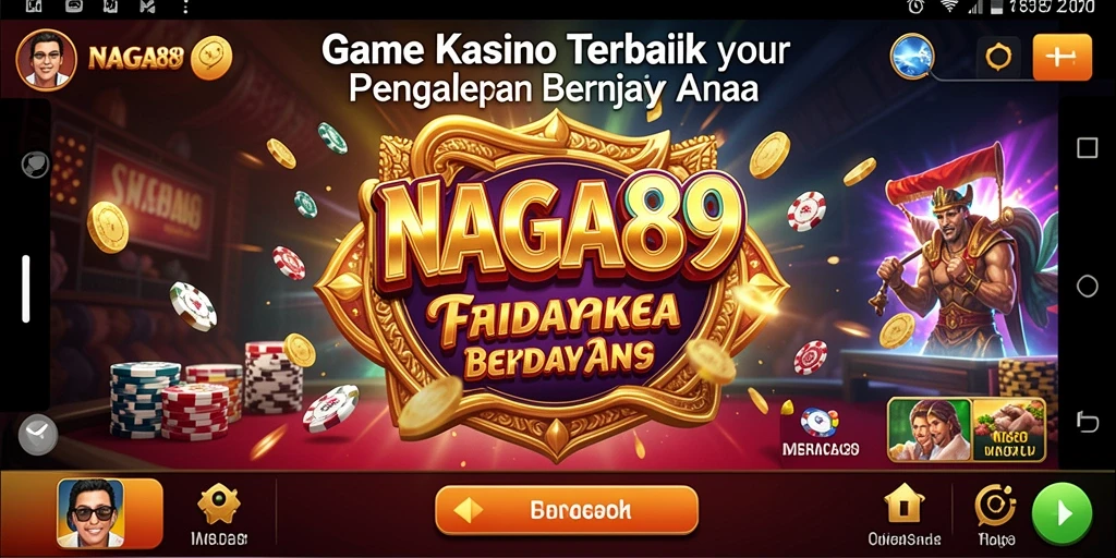 Screenshot utama NAGA889 menampilkan gameplay Casino yang menarik.
