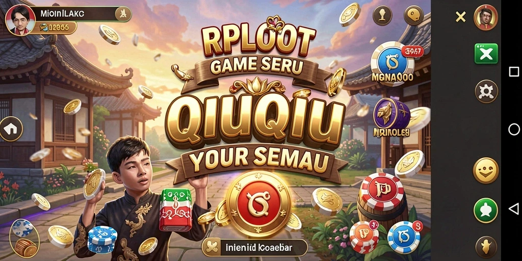 Gameplay seru QiuQiu di RPLOOT dengan teman-teman.
