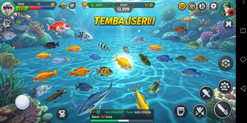 Gameplay seru Tembak Ikan di SL999 yang menantang.